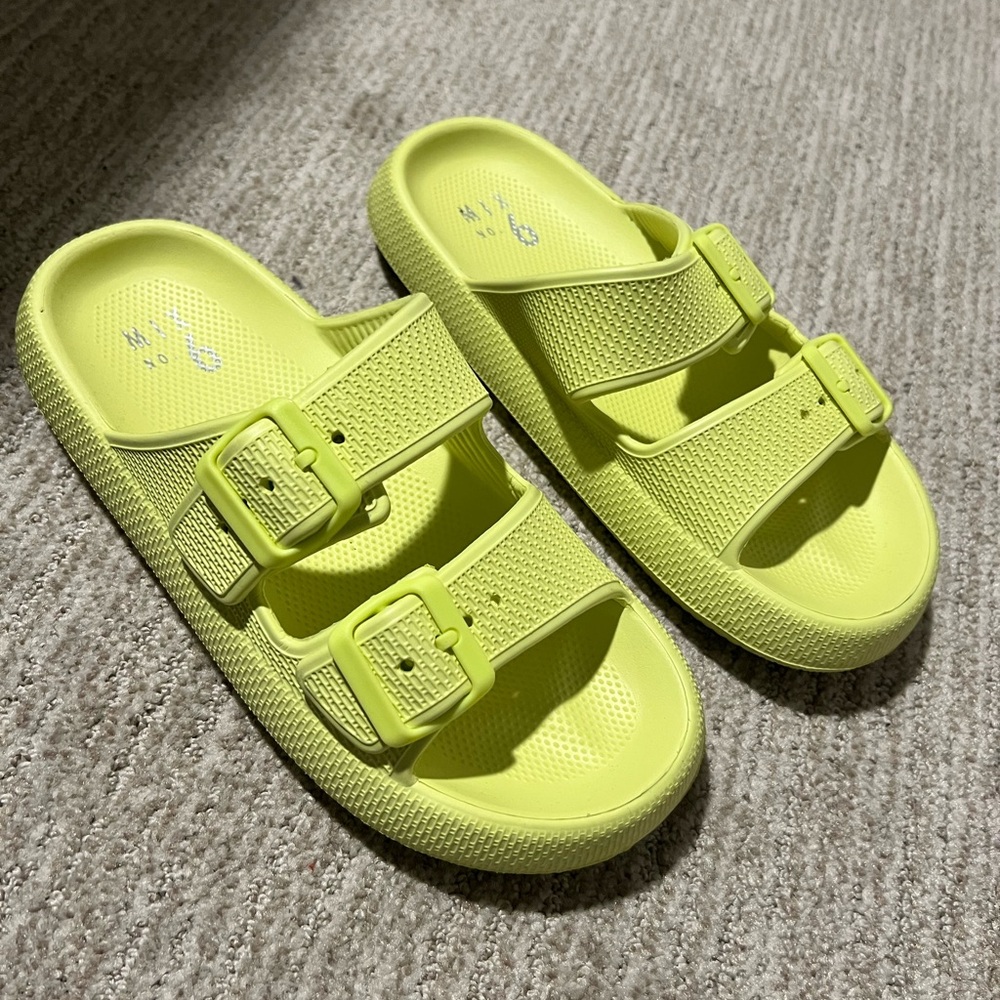 Women’s Bright Yellow Sandals